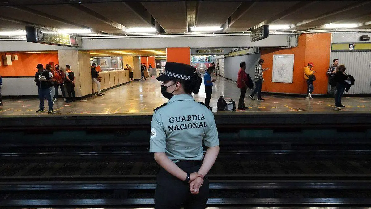 GN hará vigilancias nocturnas en el metro